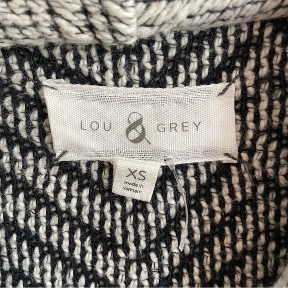 Lou & Grey Cozy Gray Wrap Jacket, Size XS - Picture 7 of 8
